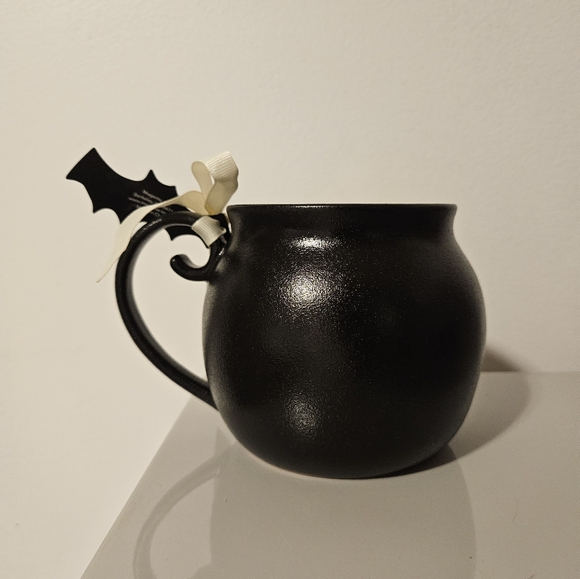 Rae Dunn Black Magic Potion Halloween Cauldron Mug - Picture 2 of 5
